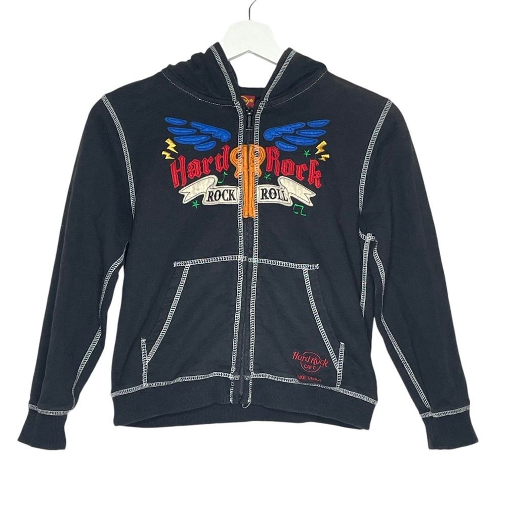 Vintage Hard Rock Cafe Lake Tahoe Hoodie - Kids Medium